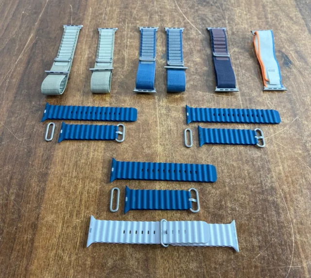 Genuine OEM Apple Watch Ultra 49mm Bands - Different Colors, Sizes & Styles