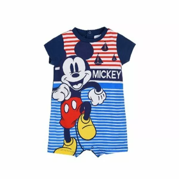 Tutina bambino neonato Disney MIckey pagliaccetto cotone 6 12 18 24 mesi estivo 2