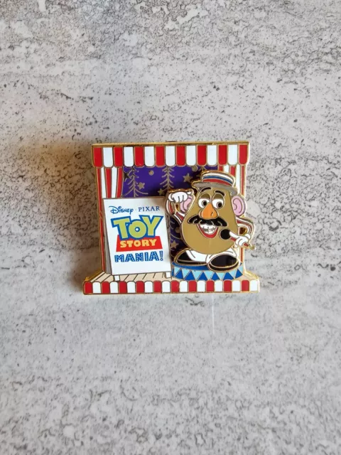 2008 Toy Story Mania Mr Potato Head Barker Pin