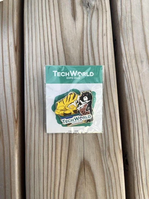 OSAKA EXPO TECH World Pin Badge Limited Edition Virtual Expo