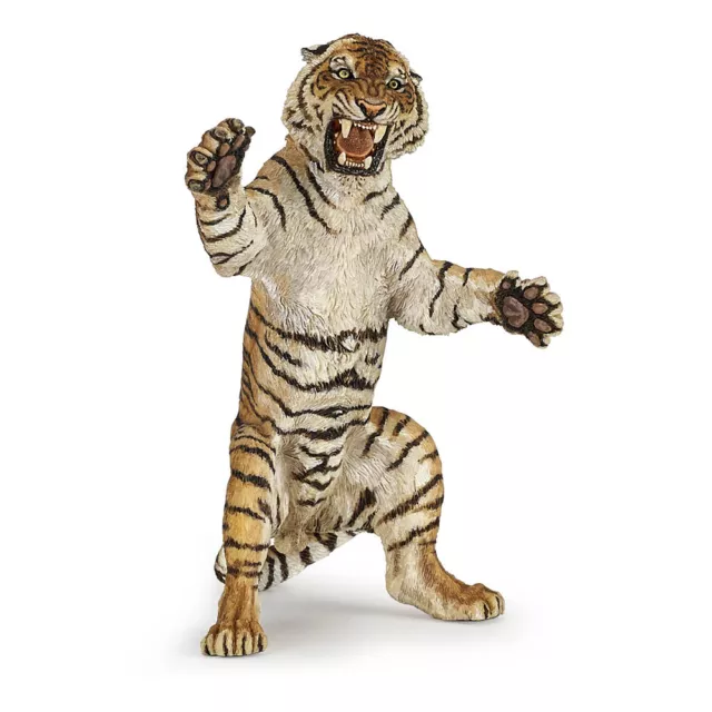 PAPO Wild Animal Kingdom Standing Tiger Toy Figure, Multi-colour (50208)