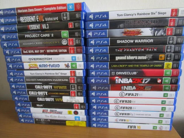 PLAYSTATION 4 GAME PS 4 Assorted *Choose Your Own Ps4 Game* PS 4 VR Bundle GAMES