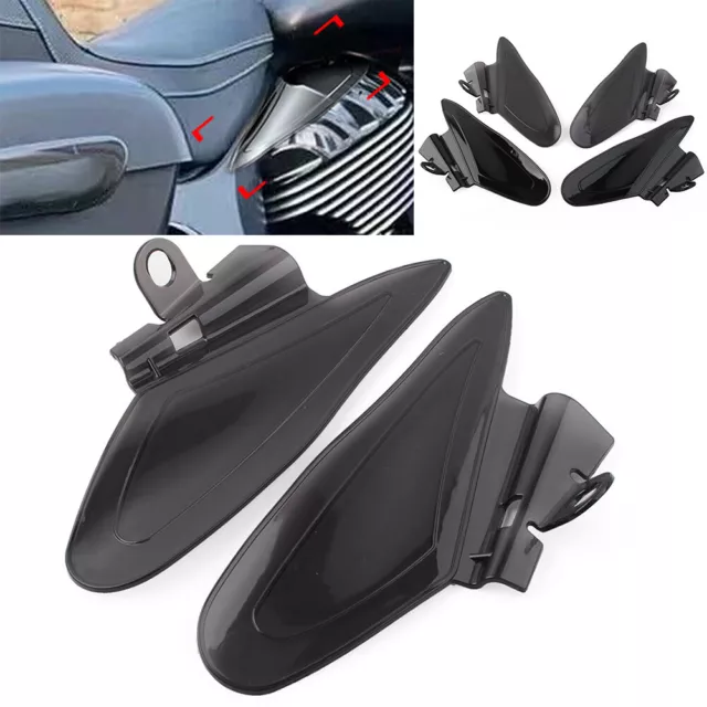 For Indian Chief Chieftain Roadmaster 2014- 2021 Saddle Shields Heat Deflectors