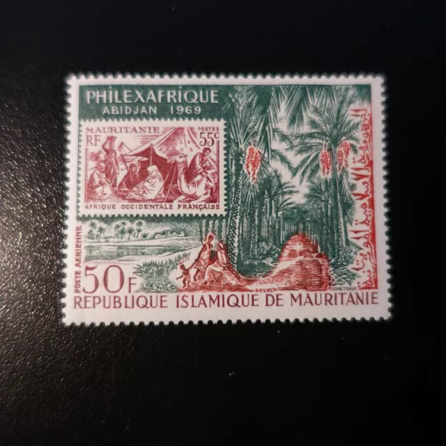 Mauretanien Post Luft Pa N°84 Philexafrique neuer Stempel Luxus MNH