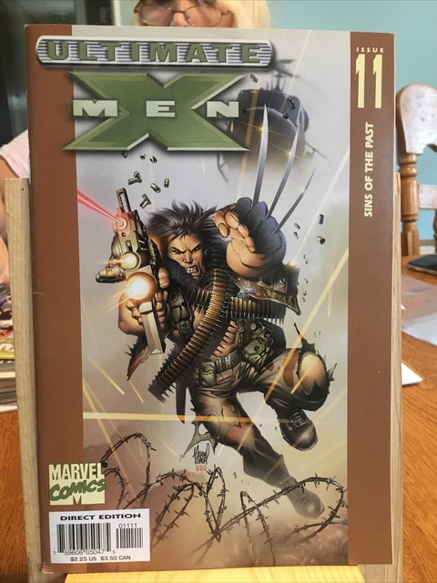 MARVEL: ULTIMATE X-MEN. ISSUE 11. SINS OF THE PAST. Box F