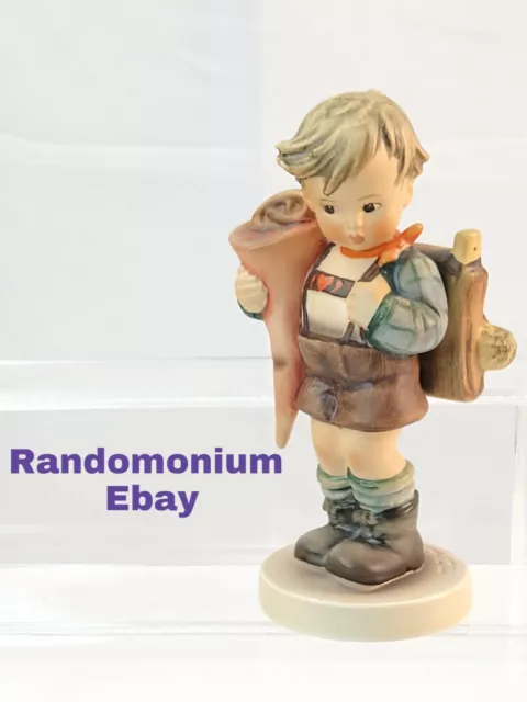 Vintage Goebel Hummel "LITTLE SCHOLAR" Child Boy 80 West Germany Figurine RARE