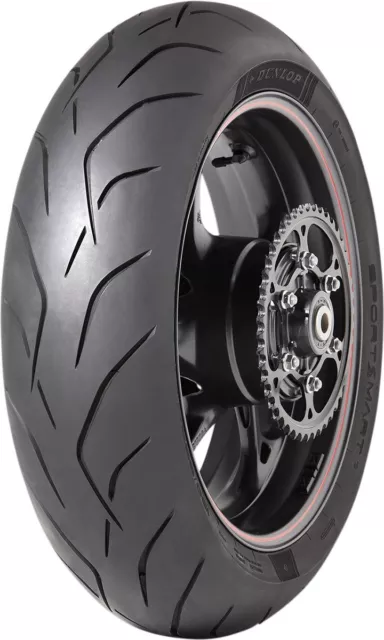 Dunlop SportSmart MK3 Moto Motorcycle Motorbike Rear Tyre - 180 / 55 ZR 17