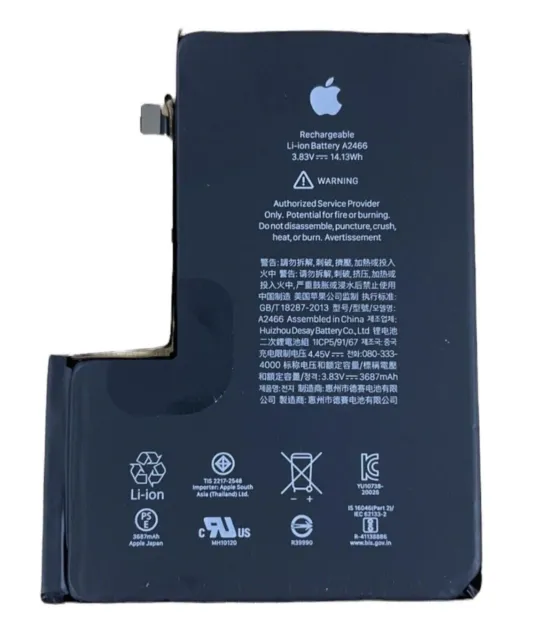 iPhone 12 Pro Max Battery Replacement Original Apple OEM Battery Health 85~89%