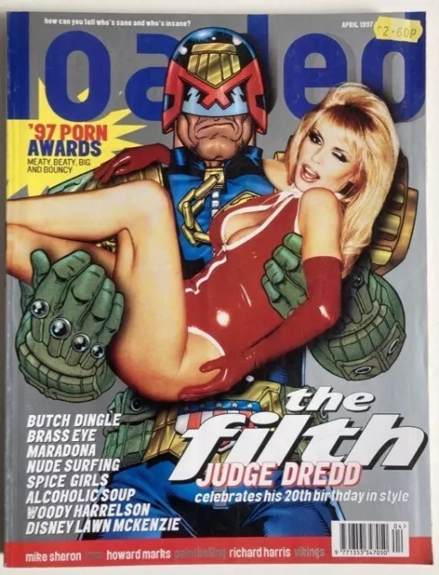 Loaded magazine - Judge Dredd cover April 1997