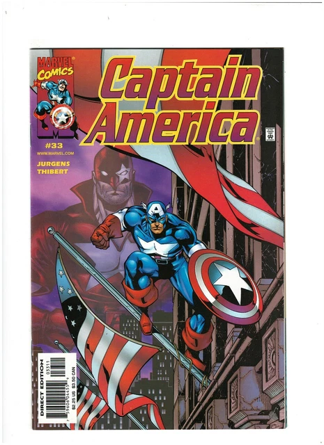 Captain America #33 VF/NM 9.0 Marvel Comics 2000 Dan Jurgens