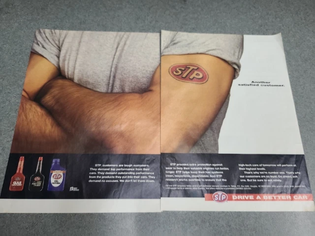 Stp  Gas Treatment Print Ad 1994