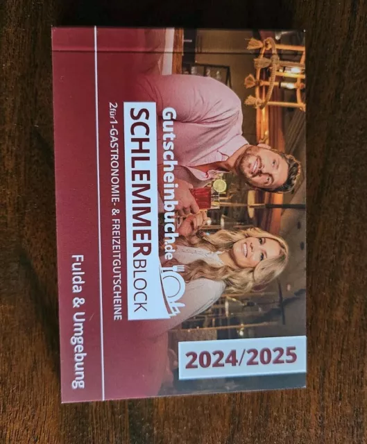 GUTSCHEINBUCH FULDA 2024/2025 EUR 13,50 PicClick DE
