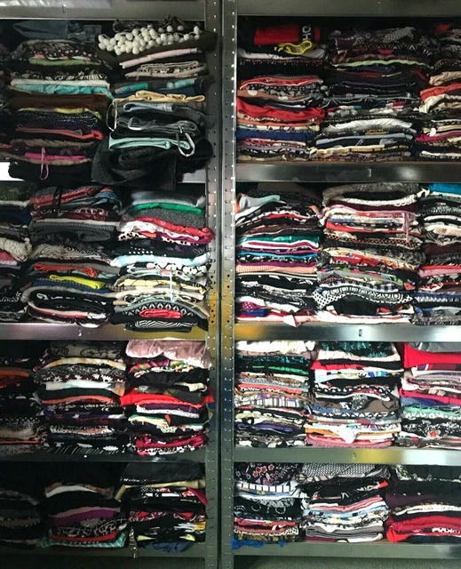 job lot 10kgs Women mix clothes Bundle top blouse skirt dress GRADE A appx 50pcs