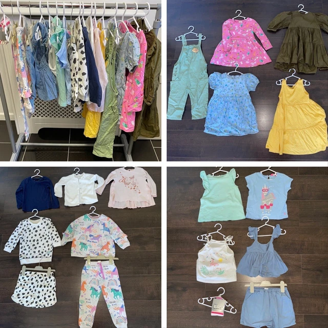 Pacchetto vestiti per ragazze età 2-3 anni