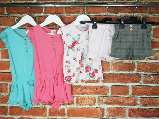 Baby Girl Bundle Age 18-24 Months Zara Next M&S Jumpsuit Top Shorts Summer 92Cm