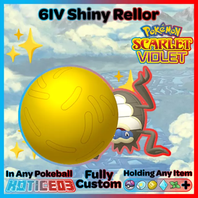 Pokémon Scarlet and Violet ✨SHINY✨ Gardevoir W/ Best 6IV + Customizable