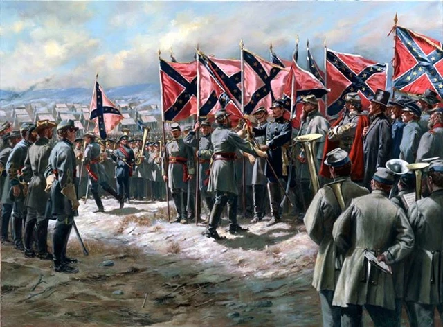 "The First Battle Flags" Signed/Numbered Civil War Art Print by Don Troiani