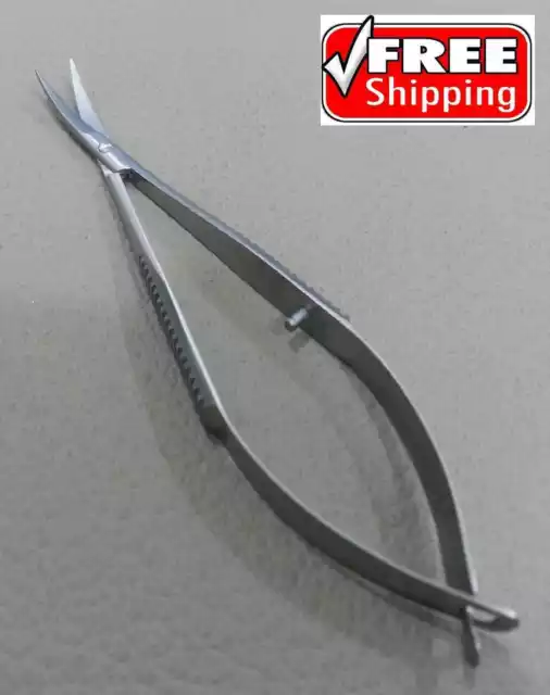 Micro Scissors, Sharp Tip Eye Ophthalmic Dental Surgical Stitch Scissors