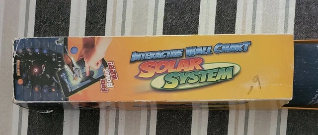 SOLAR SYSTEM INTERACTIVE Wall Chart $35.00 - PicClick AU