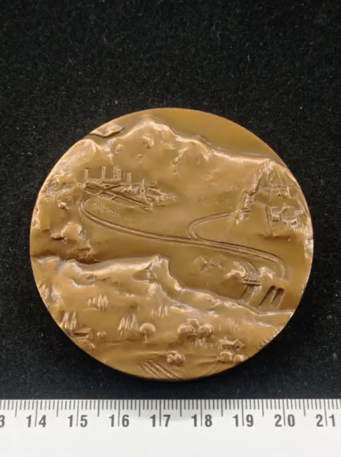 Medaille Escota Autoroute Val De Durance 1986 - Ref10478J