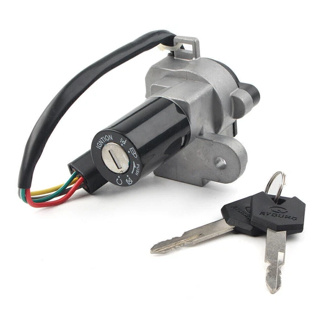 Blocchetto Accensione Chiavi Serratura Set Gas Tappo Sedile