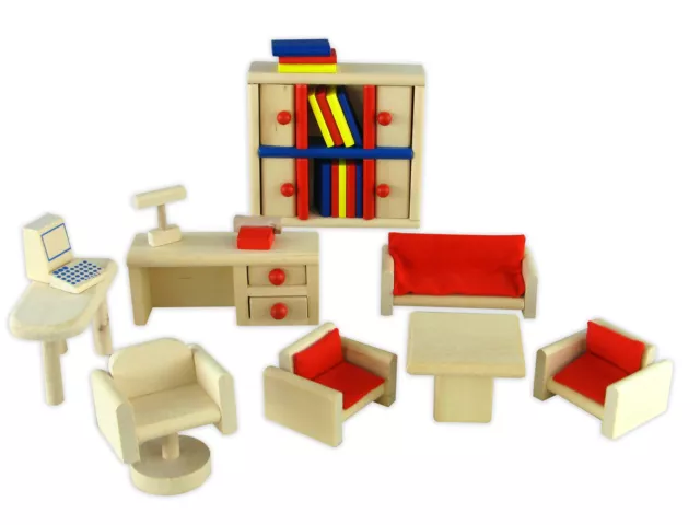 Accessoires pour maisons de poupées, meubles de poupées Salon, chambre d'enfant 2