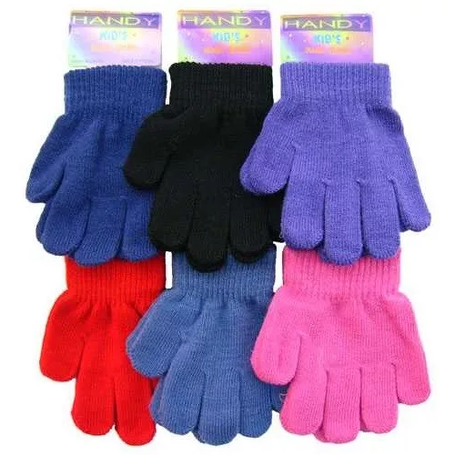 NEW Kids Girls Boys Childrens Toddlers MAGIC Winter Stretch GLOVES Ages 3 to 7