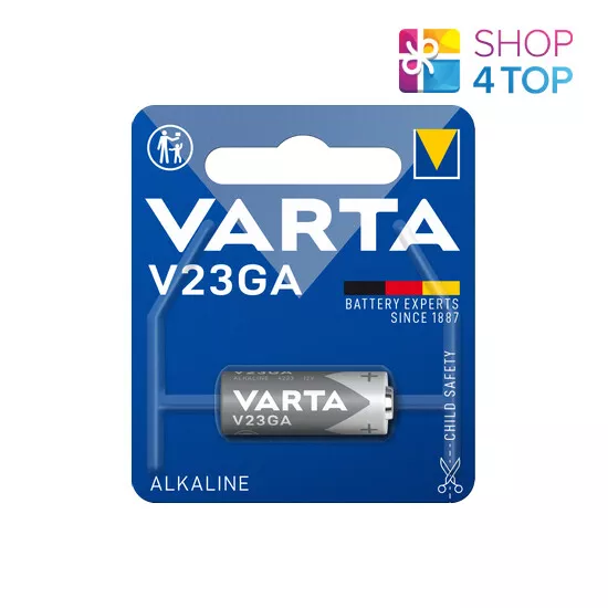 VARTA V23GA 8LR932 Pile Alcaline 23A 4223 Batterie Exp 2025 12V 50mAh 1BL Neuf