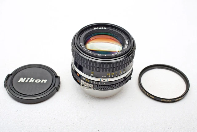 Nikon 50mm f1.4 Ai-S 50/1.4 ais FAST Nikkor Manual Prime Lens+L37c++Sharp+BEAUTY