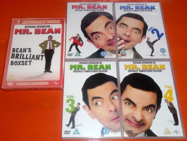 Mr Bean - Bean's Brilliant boxset - uk region 2 dvd collection - all 14 episodes