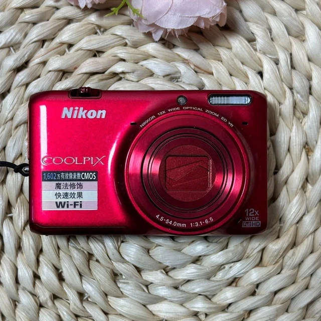 NIKON COOLPIX S6500 Rojo 760578 EUR 243,43 - PicClick ES