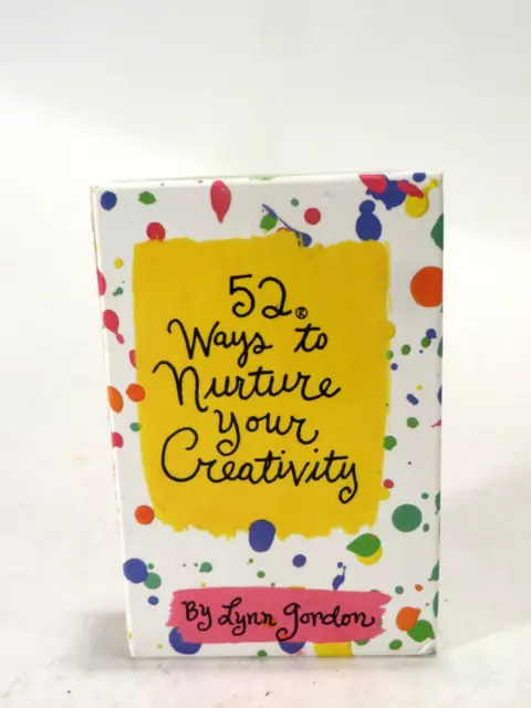 52 Ways to Nurture Your Creativity by Lynn Gordon Complete Deck