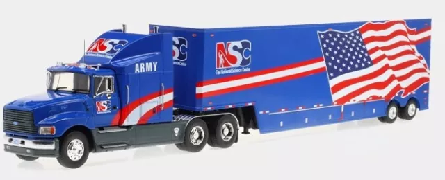 Semi Remorque Américain FORD AEROMAX Transports NSC THE NATION CENTER  1/43 Neuf 2