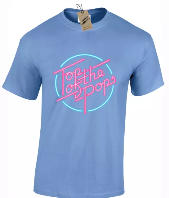 Top Of The Pops Mens T Shirt Funny Retro Music Design Band Musician Classic 2