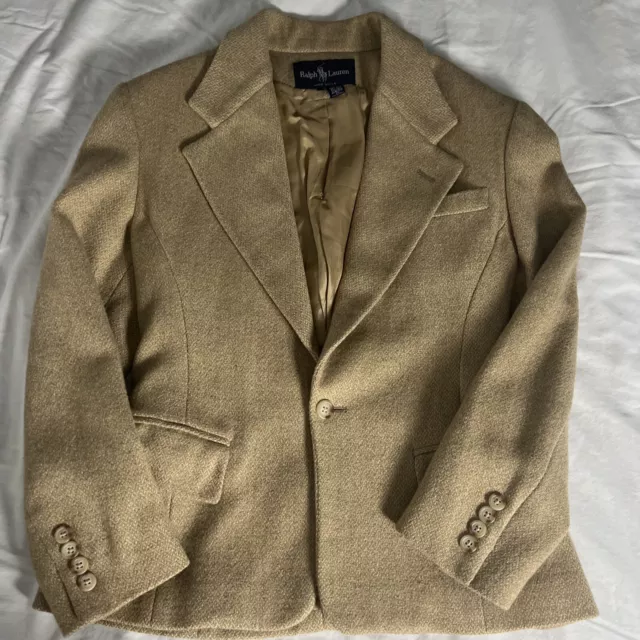 Ralph Lauren Blazer Womens  Wool  With Silk Lining Small Please See Pictures