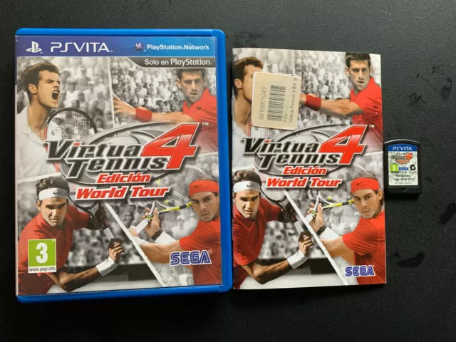 Virtua Tennis 4 Edition World Tour Pal Espagnol Ps Vita Psvita