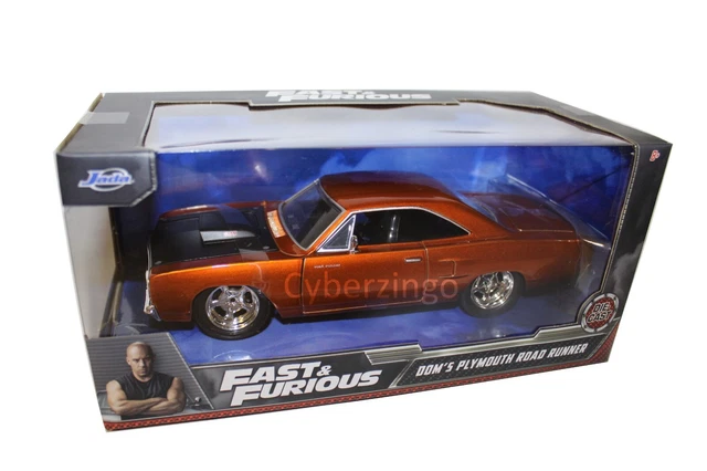 Set de mașinuțe Ford Mustang și Plymouth Road Runner Fast&Furious Jada