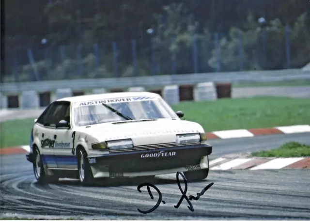 Dieter Selzer - Rover Vitesse - DTM - 1984 - orginal signiert!