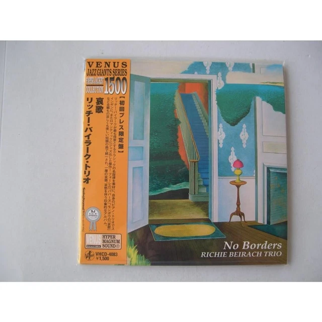 RICHIE BEIRACH TRIO NO BORDERS VENUS RECORDS リッチー・バイラーク