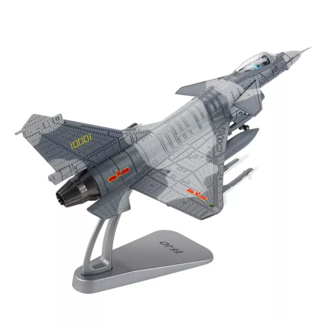 1:72 Alloy Fighter Modell J-10 Militärflugzeug Spielzeug Geschenke Mit