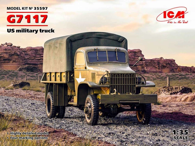 (ICM35597) - ICM 1:35 - G7117, US Military Truck