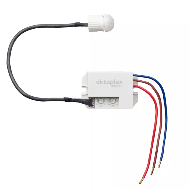Mini Einbau Bewegungsmelder PIR-Sensor 230V Unterputz IP65 / IP20 Infrarot