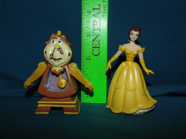 Just Toys Beauty And The Beast Cogsworth & Burger King Belle Princess