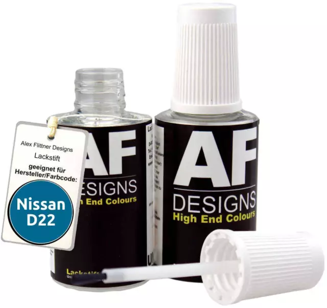 Lackstift für Nissan D22 Mineral Blue Metallic schnelltrocknend 20x20ml