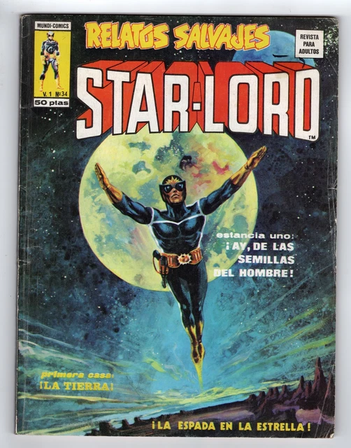 1976 Marvel Preview Presents #4 1St Appearance Of Star-Lord Gotg Key Rare Spain
