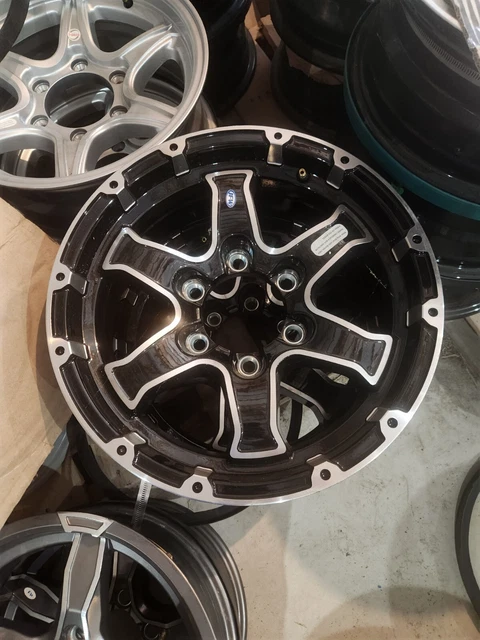 Single 16" X 6" 6 Lug On 5.5 Aluminum Trailer Wheel