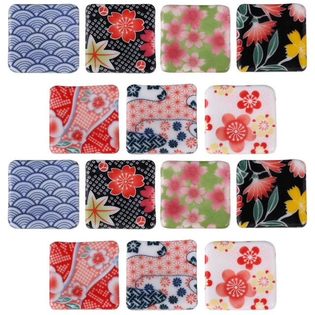 14 Pcs Cuillère Fourchettes Reste Porte-ustensiles Céramique