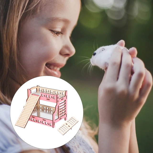 1Pc Guinea Pig Hutch Outdoor Hamster Holz Hideout
