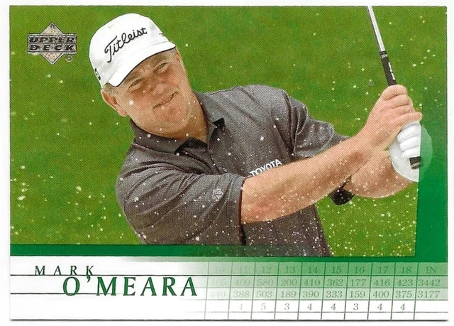 ⛳ 2001 Upper Deck Golf Mark O'Meara Card