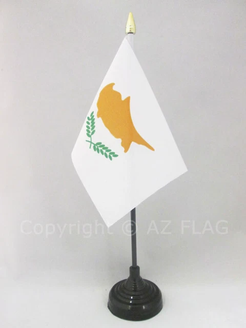 AZ FLAG - Drapeau de table éthiopien 15 x 10 cm